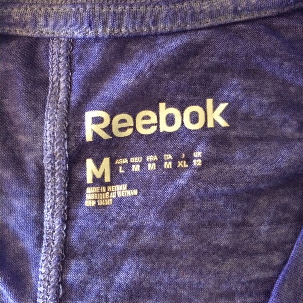 Purple Reebok top - Picture 4 of 5